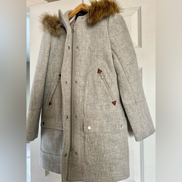 J Crew New Chateau Parka in Italian Stadium Cloth - Picture 2 of 6